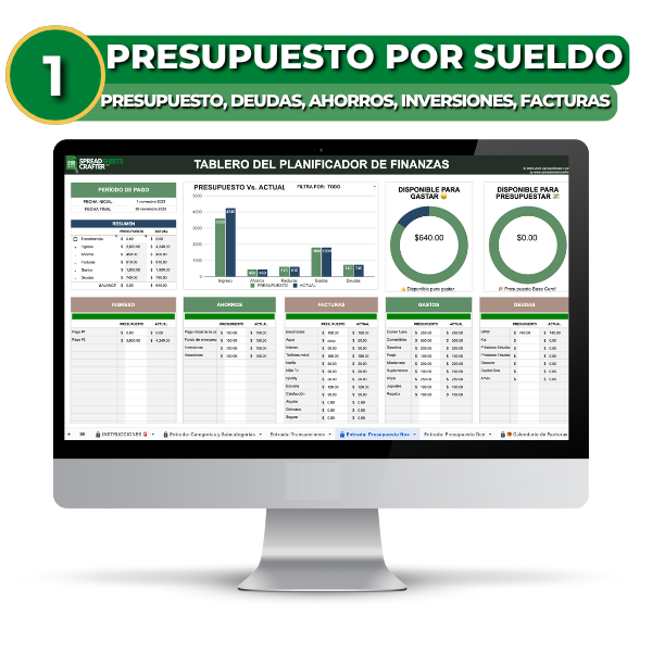 Combo: Kit Completo de finanzas personales